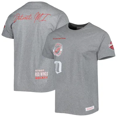 Boston Red Sox Mitchell & Ness Cooperstown Collection City Collection  T-Shirt - Heather Gray