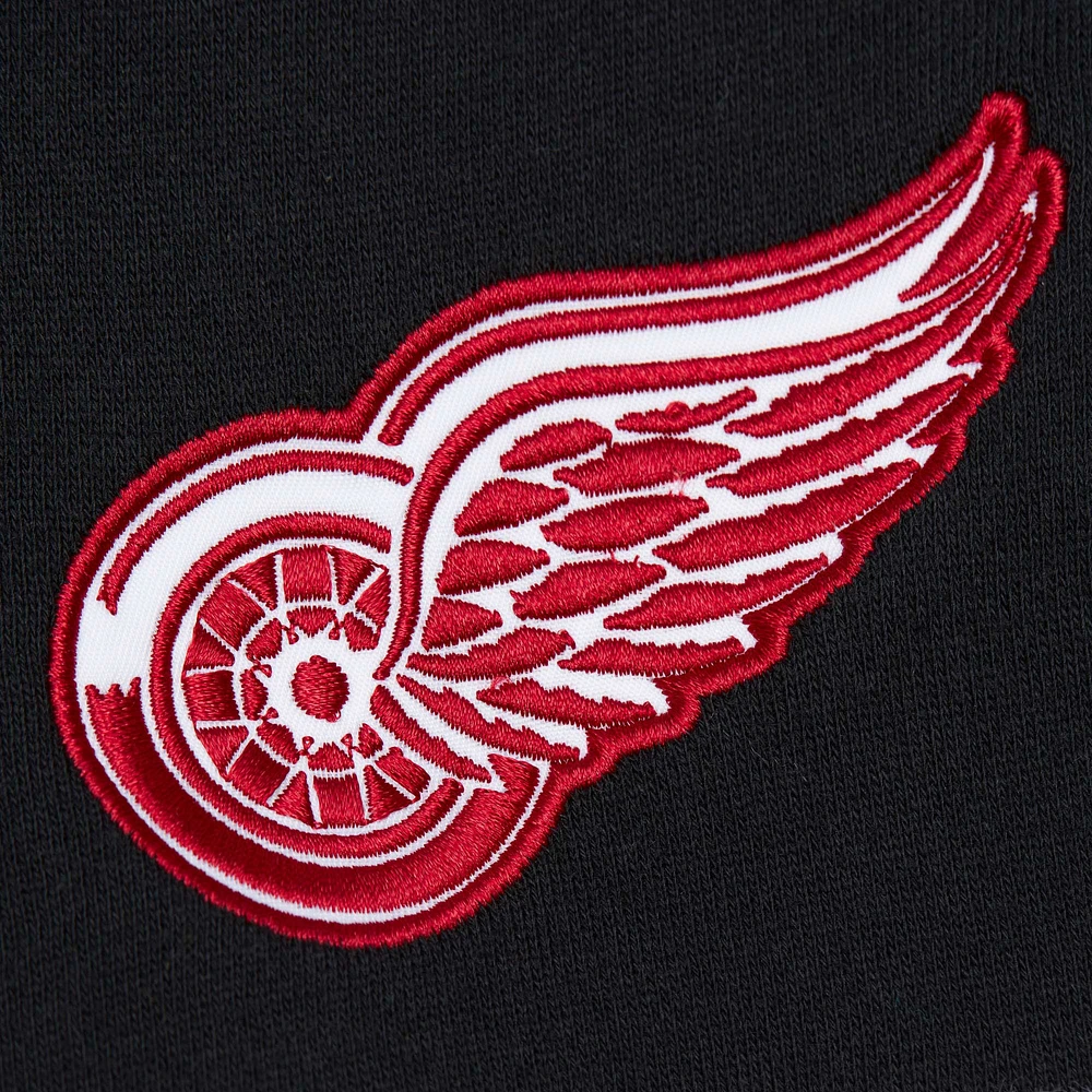 Sweat à capuche Mitchell & Ness pour hommes, rouge/noir, entraîneur-chef des Red Wings de Detroit