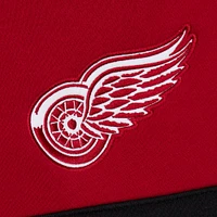 Sweat à capuche rouge pour homme avec slogan de l'entraîneur-chef des Red Wings Detroit Mitchell & Ness