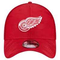 Men's New Era  Red Detroit Wings Active Subtle Camo 39THIRTY Flex Hat