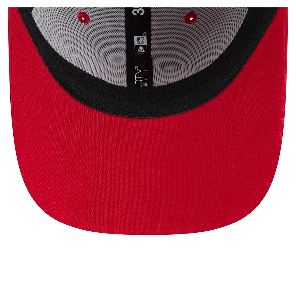 Men's New Era  Red Detroit Wings Linear Featherweight 39THIRTY Flex Hat