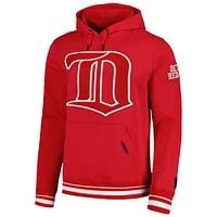 Men's Pro Standard Red Detroit Wings Retro Classic Fleece Pullover Hoodie