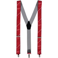 Men's Red Detroit Red Wings Suspenders