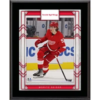 Moritz Seider Detroit Red Wings 10.5" x 13" Sublimated Player Plaque
