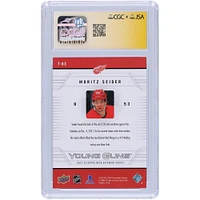 Moritz Seider Detroit Red Wings Autographed 2021-22 Upper Deck Extended Series '06-07 Retro Young Guns #T-83 CGC Fanatics Witnessed Authenticated 9/10 Rookie Card