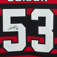 Moritz Seider Detroit Red Wings Autographed 2022-23 Reverse Retro Adidas Authentic Jersey