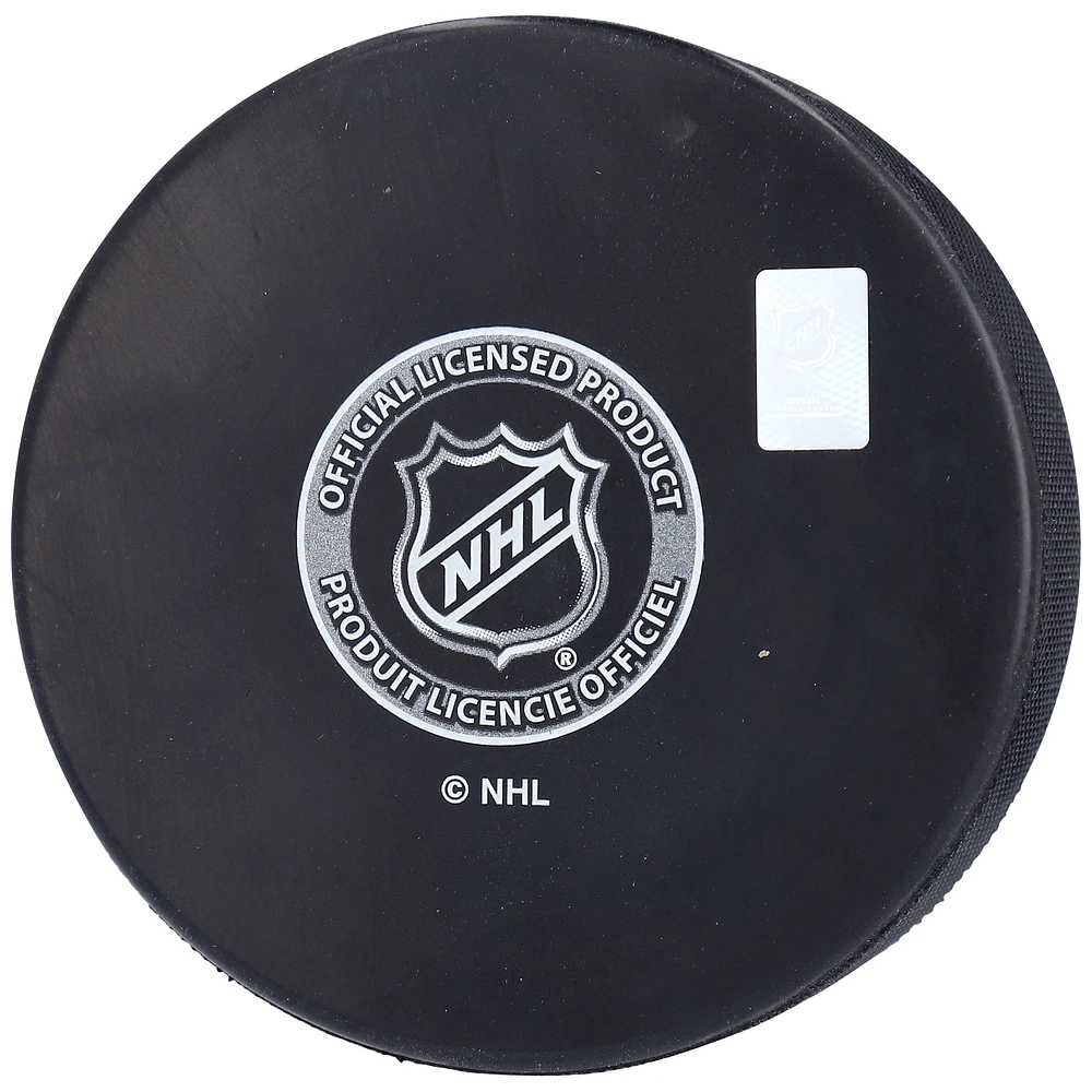 Moritz Seider Detroit Red Wings Autographed Hockey Puck