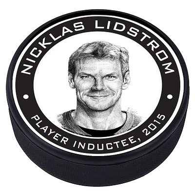 Nicklas Lidstrom Detroit Red Wings - Rondelle de hockey texturée Legends Line 2015