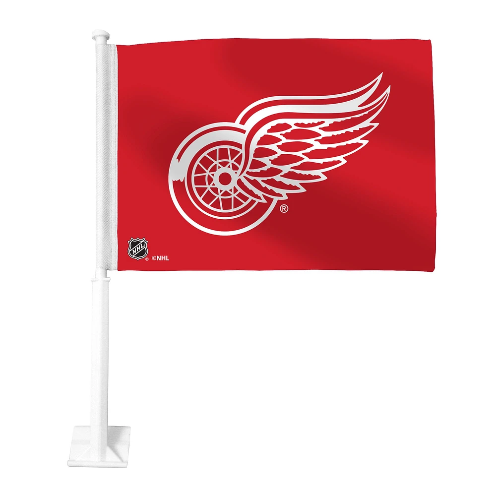 Drapeau de voiture rouge Detroit Red Wings 11"x 15"