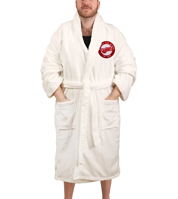 Unisex White Detroit Red Wings Robe