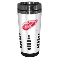 White Detroit Red Wings 16oz. Huntsville Travel Mug