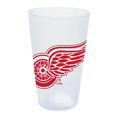 WinCraft Red Wings de Détroit 16oz. Verre à pinte en silicone Icicle