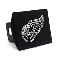 Housse d'attelage WinCraft Detroit Red Wings Premium en métal chromé avec logo