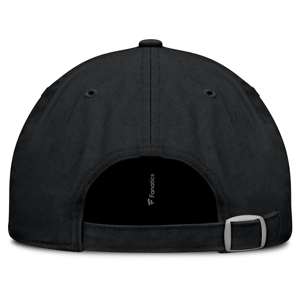 Women's Fanatics Black Detroit Red Wings Dasher Adjustable Hat