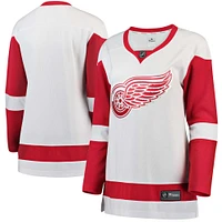 Women's Fanatics White Detroit Red Wings Away Breakaway - Blank Jersey