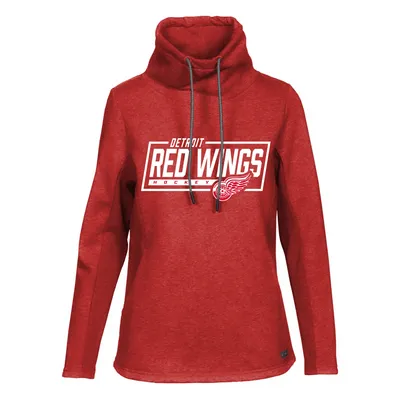 Lids Detroit Red Wings Levelwear Women's Team Vivid Long Sleeve Hoodie T- Shirt