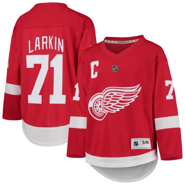 Outerstuff Youth Red Detroit Wings Home Replica Blank Jersey Size: Large