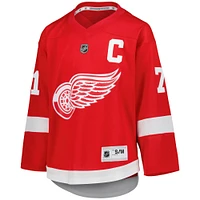 Youth Dylan Larkin Red Detroit Wings Home Replica Player Jersey