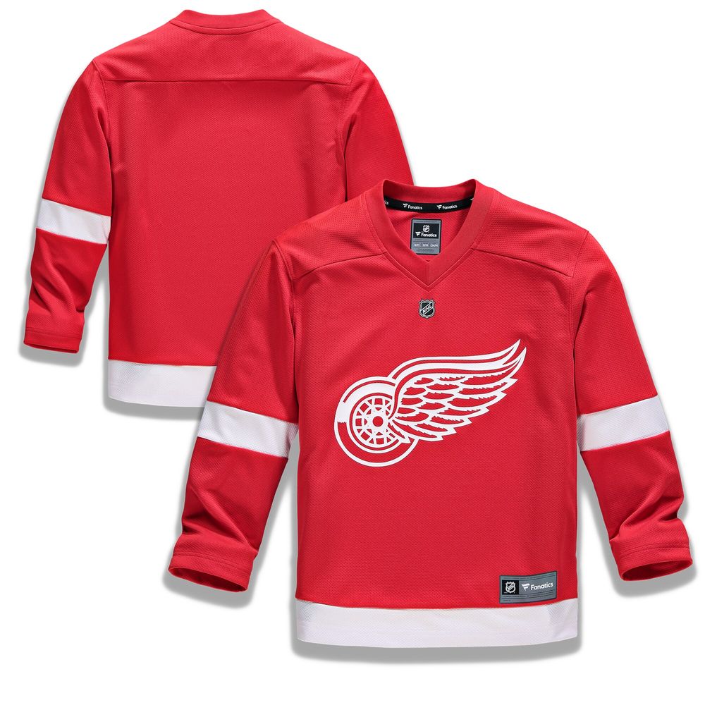 Fanatics Branded Youth Fanatics Branded Red Detroit Wings Home