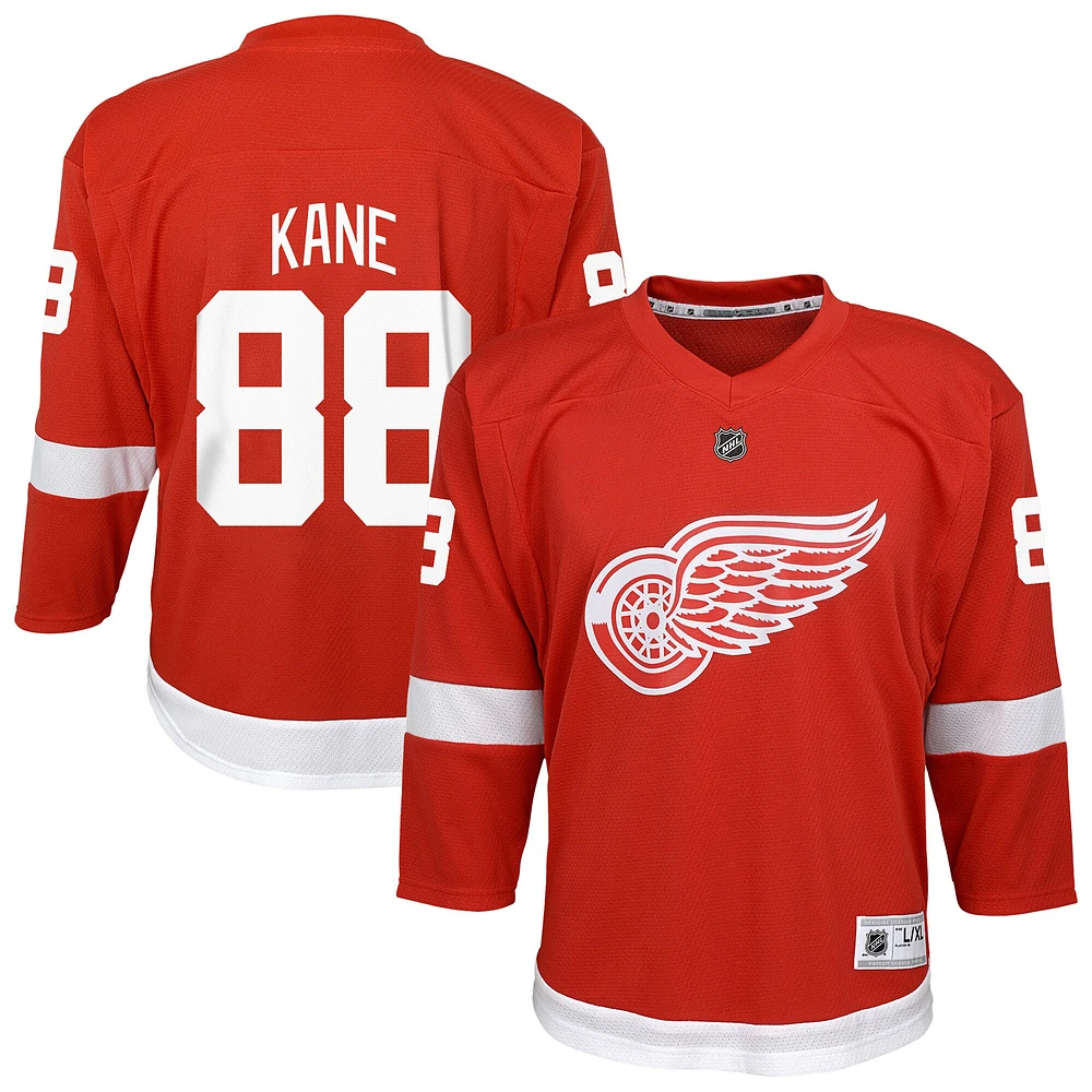 Maillot de joueur à domicile Patrick Kane Red Detroit Wings