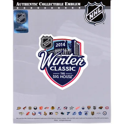 Detroit Red Wings vs. Toronto Maple Leafs Fanatics Authentic 2014 NHL Winter Classic National Emblem Jersey Patch