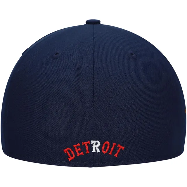 Men's Detroit Stars Rings & Crwns Navy Team Fitted Hat