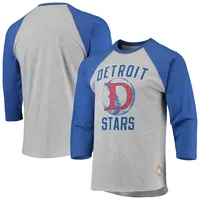 STI DETSTA HTHR ROYAL MENS NEGRO LEAGUE 3/4 MANCHES RAGLAN SHRMENL-S