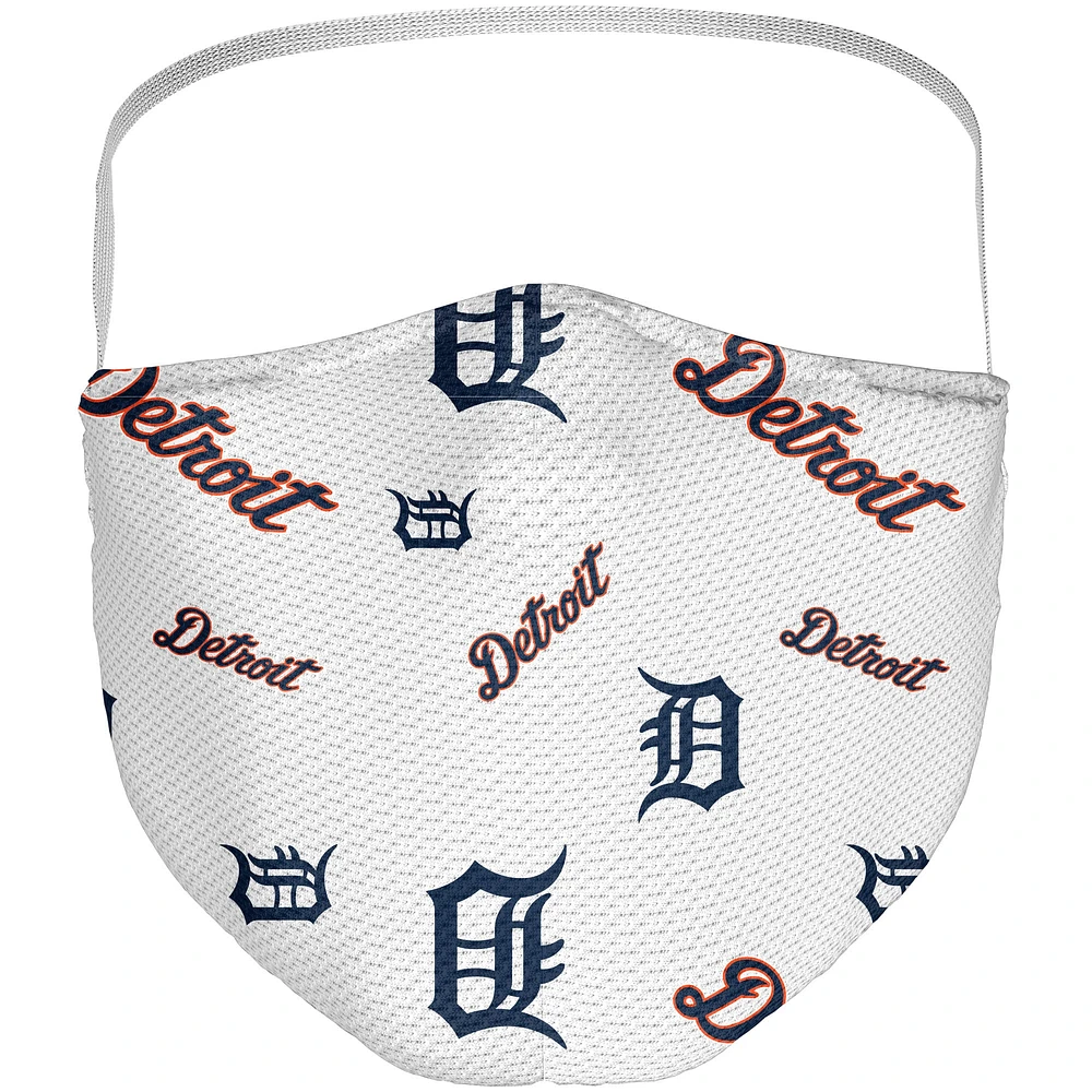 Adulte Fanatics Detroit Tigers All Over Logo Couvre-visage 3-Pack