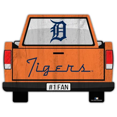 Detroit Tigers 12'' x 12'' Truck Back Décor