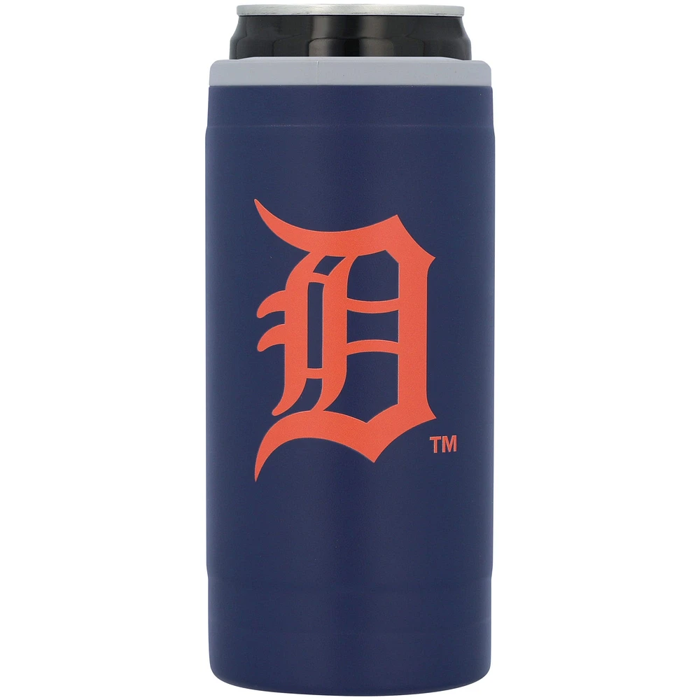 Tigres de Détroit 12 oz. Flipside Powdercoat Slim Refroidisseur de canettes