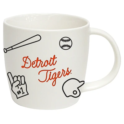 Tigres de Détroit 18oz. Tasse de meneur de jeu