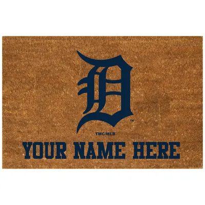 Detroit Tigers 19.5'' x 29.5'' Personalized Door Mat