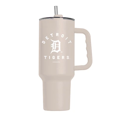 Tigres de Détroit 40oz. Gobelet Sable Soft Touch