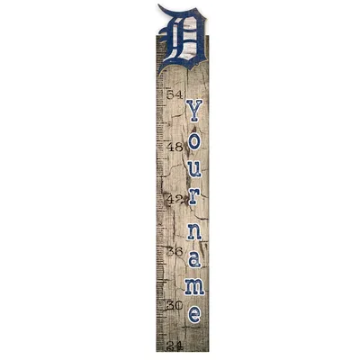 Detroit Tigers 6" x 36" Personalized Growth Chart Sign