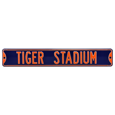 Detroit Tigers 6'' x 36'' Steel Street Sign