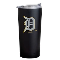 Detroit Tigers Black Foil 20oz. Powder Coat Tumbler