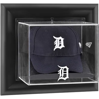 Detroit Tigers Fanatics Authentic Black Framed Wall-Mounted Logo Cap Display Case