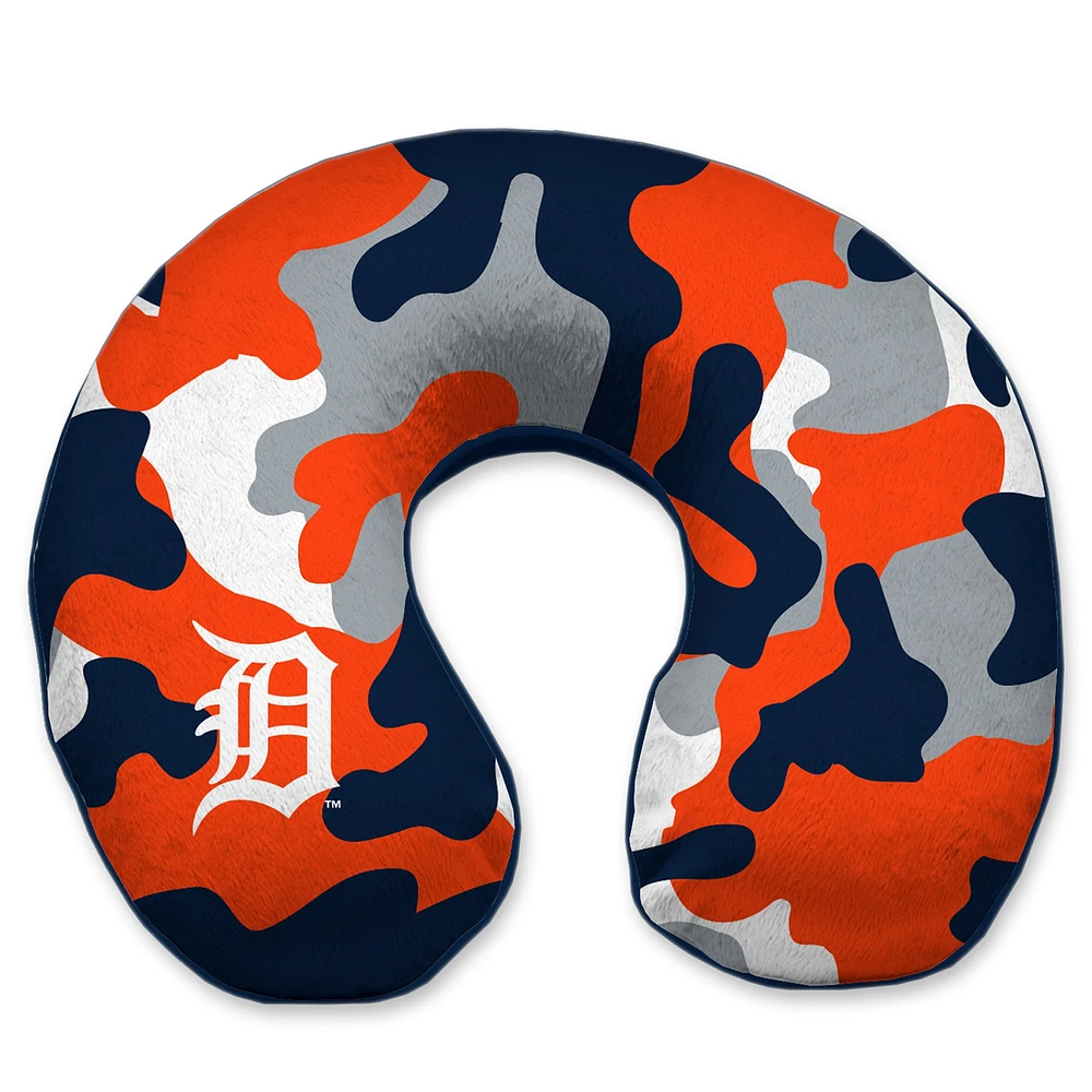 Detroit Tigers Camo Memory Foam Travel Pillow