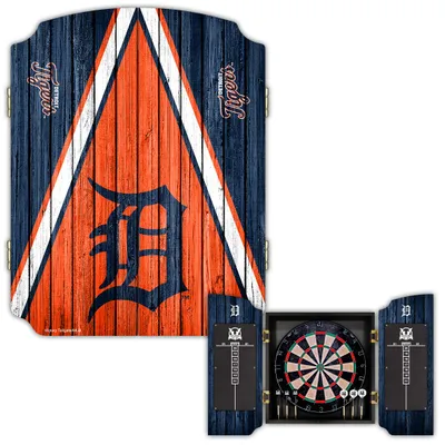 Detroit Tigers Dartboard Cabinet