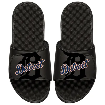 Detroit Tigers ISlide MLB Tonal Pop Slide Sandals - Black