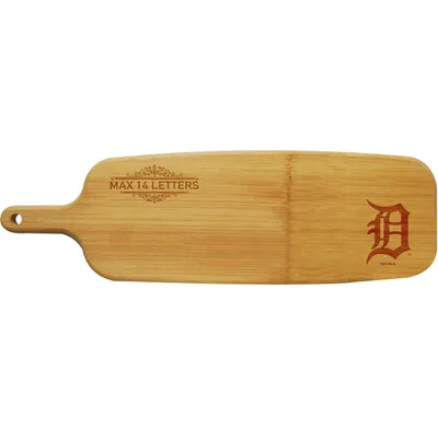 Detroit Tigers Personalized Bamboo Paddle Serving Board