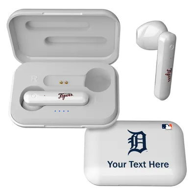 Detroit Tigers Personalized True Wireless Earbuds
