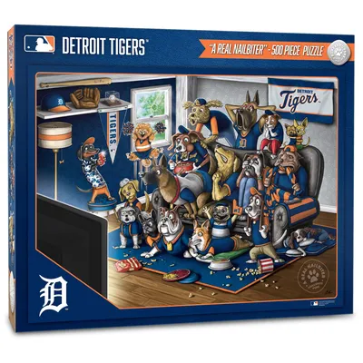 Detroit Tigers Purebred Fans 18'' x 24'' A Real Nailbiter 500-Piece Puzzle
