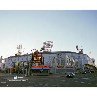Detroit Tigers Fanatics Authentic Unsigned Old Tiger Stadium Outside General View Photograph