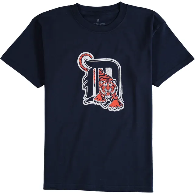 Detroit Tigers Youth Navy Classic Logo T-Shirt