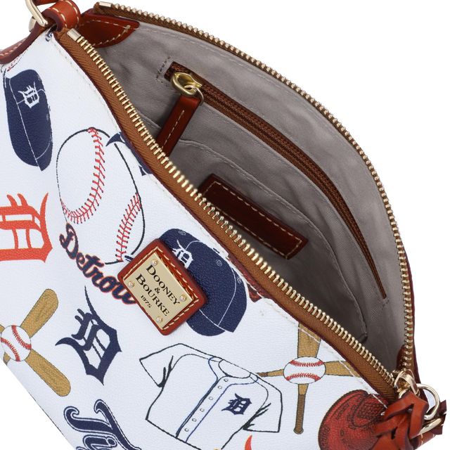 Dooney & Bourke Detroit Tigers Gameday Suki Sac à bandoulière avec poignet moyen