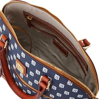 Dooney & Bourke Detroit Tigers Signature Domed Zip Satchel Purse