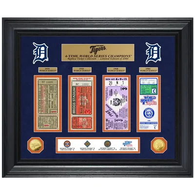 Lids Detroit Tigers World Series 14'' x 18'' Framed Program