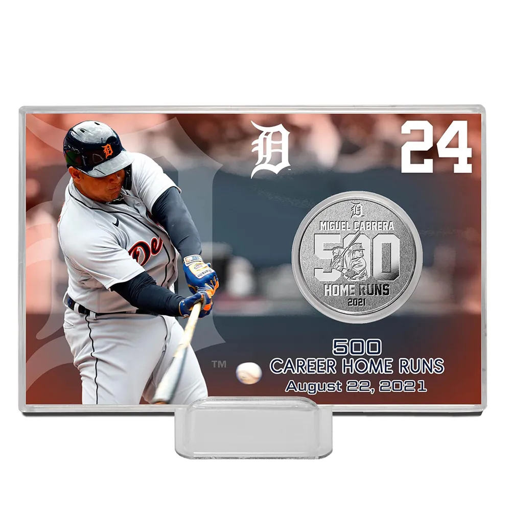 Highland Mint Miguel Cabrera Detroit Tigers 13 x 16 Bronze Coin Photo