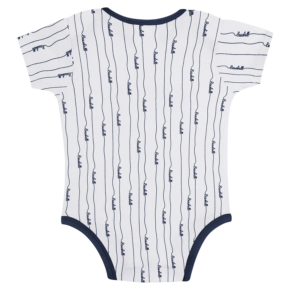 Infant Detroit Tigers Play Ball 2-Pack Bodysuit Set